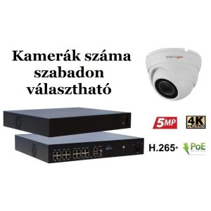 Monitorrs Security - IP Dóm kamerarendszer 9-16 kamerával 2 Mpix - 6001K9-16