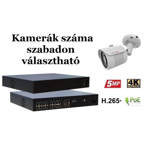 Monitorrs Security - IP kamerarendszer 9-16 kamerával 2 Mpix - 6002K9-16