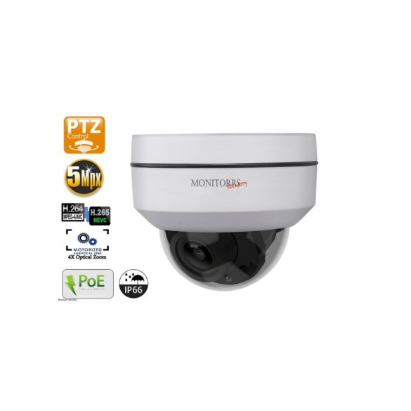 Monitorrs Security - Mini Dóm PTZ 5MPix Kamera - 6008