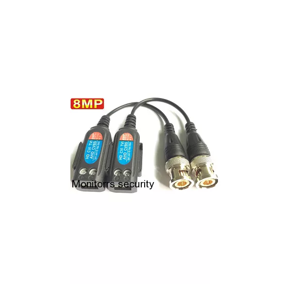 UTP - BNC AHD/HDCVI/TVI Balun átalakító - 6017