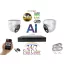 Monitorrs Security - AI IP Full Color Dóm kamerarendszer 2 kamerával 5 Mpix Wd - 6022K2
