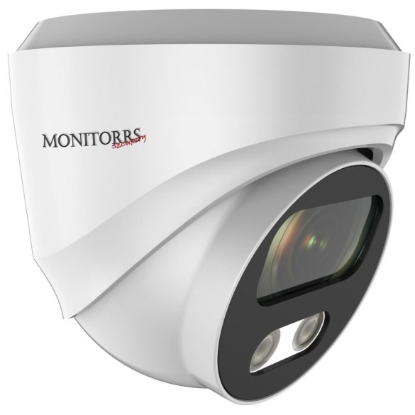 Monitorrs Security - AI IP Full Color Dóm kamerarendszer 8 kamerával 5 Mpix Wd - 6022K8