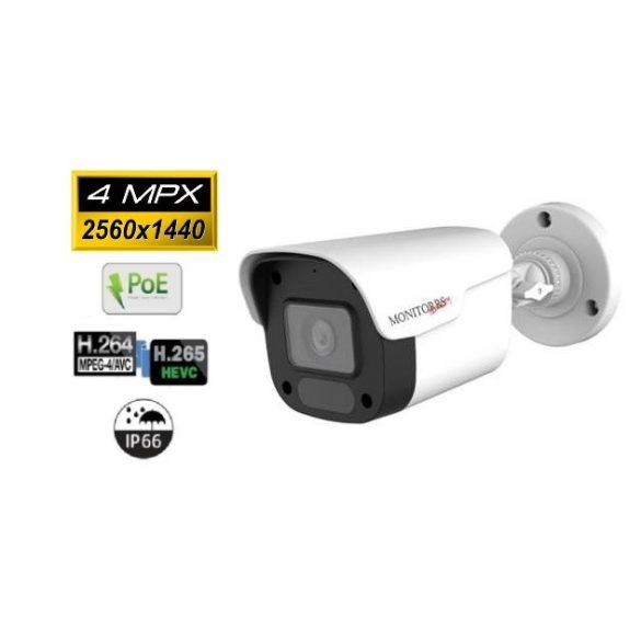 Monitorrs Security - IP csőkamera 4 Mpix - 6024