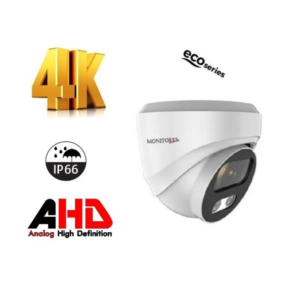 Monitorrs Security - 4K 8MPix AHD kamera WD - 6037