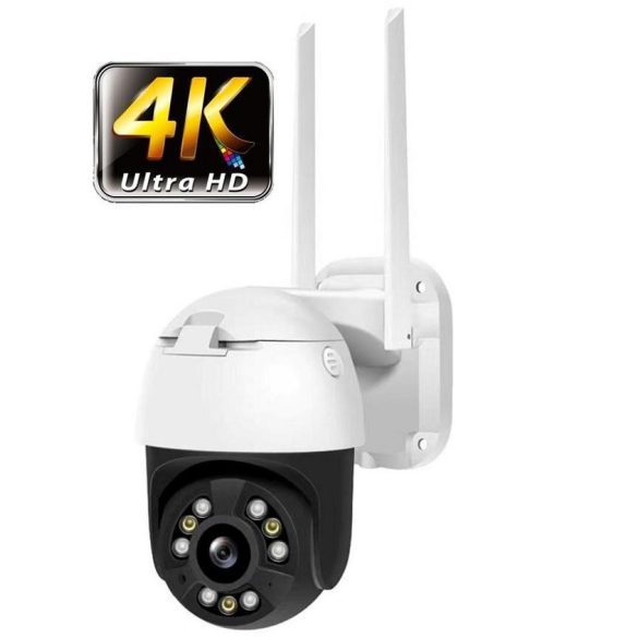 Monitorrs Security -  Smart Wi-Fi intelligens kamera 8MPix AT800 - 6048