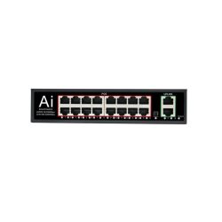 MS 16F20GB - 16+2 portos Gbit POE switch - 6061