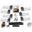 MS - AI Hybrid Light IP Park kamerarendszer 7 kamerával switchel 8 Mpix - 6070k7B