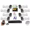 Monitorrs Security - AI Hybrid Light IP Park kamerarendszer 8 kamerával 8 Mpix - 6070k8