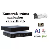   Monitorrs Security - AI Hybrid Light IP Park kamerarendszer 9-16 kamerával 8 Mpix - 6070k9-16