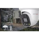 Monitorrs Security - AI IP Aktív dóm kamerarendszer 8 kamerával switchel 5 mpix - 6077K8B
