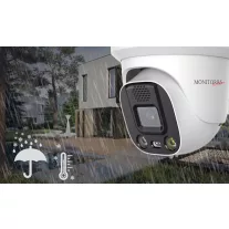   Monitorrs Security - AI IP Aktív dóm kamerarendszer 8 kamerával 5 mpix - 6077K8