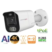   MS - AI IP Aktív kamerarendszer 8 kamerával switchel 8 mpix WTube - 6078K8B