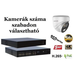 Monitorrs Security - IP Dóm kamerarendszer 9-16 kamerával 5 Mpix - 6080K9-16