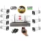 Monitorrs Security - Wifi IP kamerarendszer 7 kamerával 5 Mpix - 6121K7