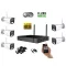 Monitorrs Security - Wifi IP kamerarendszer 5 kamerával 2 Mpix. - 6122k5