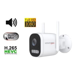 Monitorrs Security - IP Wifi csőkamera 2 Mpix, aktív - 6124