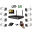 Monitorrs Security - Wifi IP 4K kamerarendszer 8 kamerával 8 Mpix. - 6125k8