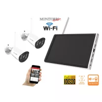   Monitorrs Security - Wifi All in One kamerarendszer 2 kamerával 3 Mpix - 6129K2