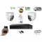 Monitorrs Security - AI Hybrid Light IP kamerarendszer 2 kamerával 5 Mpix WD - 6141k2