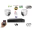 Monitorrs Security - AI Hybrid Light IP kamerarendszer 2 kamerával 5 Mpix WD - 6141k2