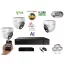 MS - AI Hybrid Light IP kamerarendszer 3 kamerával switchel 5 Mpix WD - 6141k3B