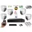 MS - AI Hybrid Light IP kamerarendszer 5 kamerával switchel 5 Mpix WD - 6141k5B