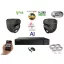 Monitorrs Security - AI Hybrid Light IP kamerarendszer 2 kamerával 5 Mpix GD - 6142k2