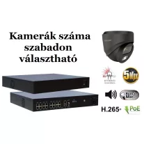   Monitorrs Security - AI Hybrid Light IP kamerarendszer 9-16 kamerával 5 Mpix GD - 6142k9-16
