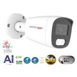 Monitorrs Security - AI Hybrid Light IP kamerarendszer 4 kamerával 5 Mpix WT - 6143k4