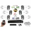 MS - AI Hybrid Light IP kamerarendszer 6 kamerával switchel 5 Mpix WT - 6143k6B