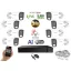 Monitorrs Security - AI Hybrid Light IP kamerarendszer 8 kamerával 5 Mpix WT - 6143k8