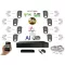 MS - AI Hybrid Light IP kamerarendszer 8 kamerával switchel 5 Mpix WT - 6143k8B