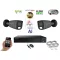 Monitorrs Security - AI Hybrid Light IP kamerarendszer 2 kamerával 5 Mpix GT - 6144k2