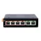 MS F0420FPI - Ipari PoE switch 4+2 port 10/100M DC:44-55V - 6171