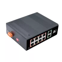   MS G0820GPI - Ipari POE Switch Port:8x10/100/1000Mbps Uplink :2x10/100/1000Mbps DC:44-55V - 6172