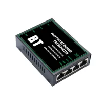   MS 1004F-BT -  POE jelerősítő POE bemenet: 90W POE kimenet: 4x10/100Mbps - 6176