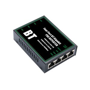 MS 1004F-BT -  POE jelerősítő POE bemenet: 90W POE kimenet: 4x10/100Mbps - 6176