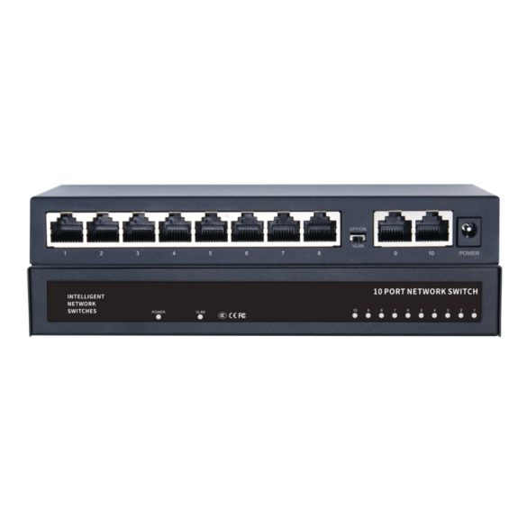 MS 1010G - 10 Ports Gigabit Network Switch RJ45 Port:10x10/1001000M (Auto MDI/MDIX) 5V 2A - 6179