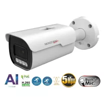   Monitorrs Security - AI IP csőkamera 5 Mpix, PoE, 5 x zoom, Auto focus (6185)