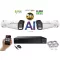 Monitorrs Security - AI IP park kamerarendszer 2 kamerával 5 Mpix - 6185K2