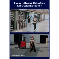   Monitorrs Security - AI IP park kamerarendszer 4 kamerával 5 Mpix - 6185K4