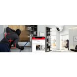 Monitorrs Security - AI IP park kamerarendszer 7 kamerával 5 Mpix - 6185K7