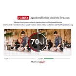 Monitorrs Security - AI IP park kamerarendszer 8 kamerával 5 Mpix - 6185K8