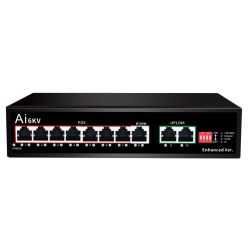   MS 08F20GB - A 8 Ports AI Hi-POE Switch 8x10/100+2GB uplink 120W - 6188