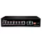 MS 08F20GB - A 8 Ports AI Hi-POE Switch 8x10/100+2GB uplink 120W - 6188