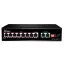 MS 08F20GB - A 8 Ports AI Hi-POE Switch 8x10/100+2GB uplink 120W - 6188