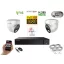 Monitorrs Security - Hybrid Light IP kamerarendszer 2 kamerával 2 Mpix WD - 6211K2