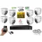 Monitorrs Security - Hybrid Light IP kamerarendszer 8 kamerával 2 Mpix WD - 6211K8