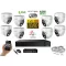 MS - Hybrid Light IP kamerarendszer 8 kamerával switchel 2 Mpix WD - 6211K8B