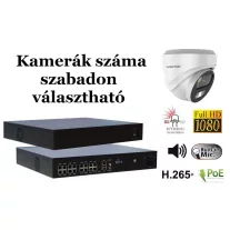   Monitorrs Security - Hybrid Light IP kamerarendszer 9-16 kamerával 2 Mpix WD - 6211K9-16